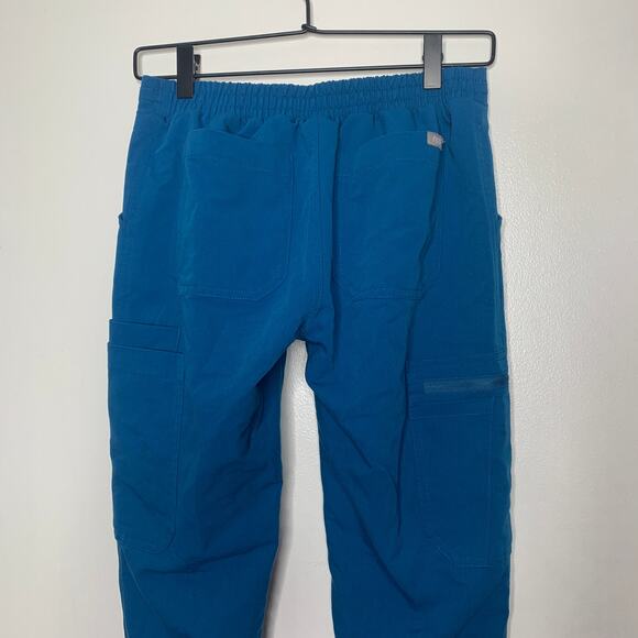 Figs women's teal 1652 Alps Blue Yola Skinny Straight Leg scrub pants SZ XXS - Picture 7 of 13